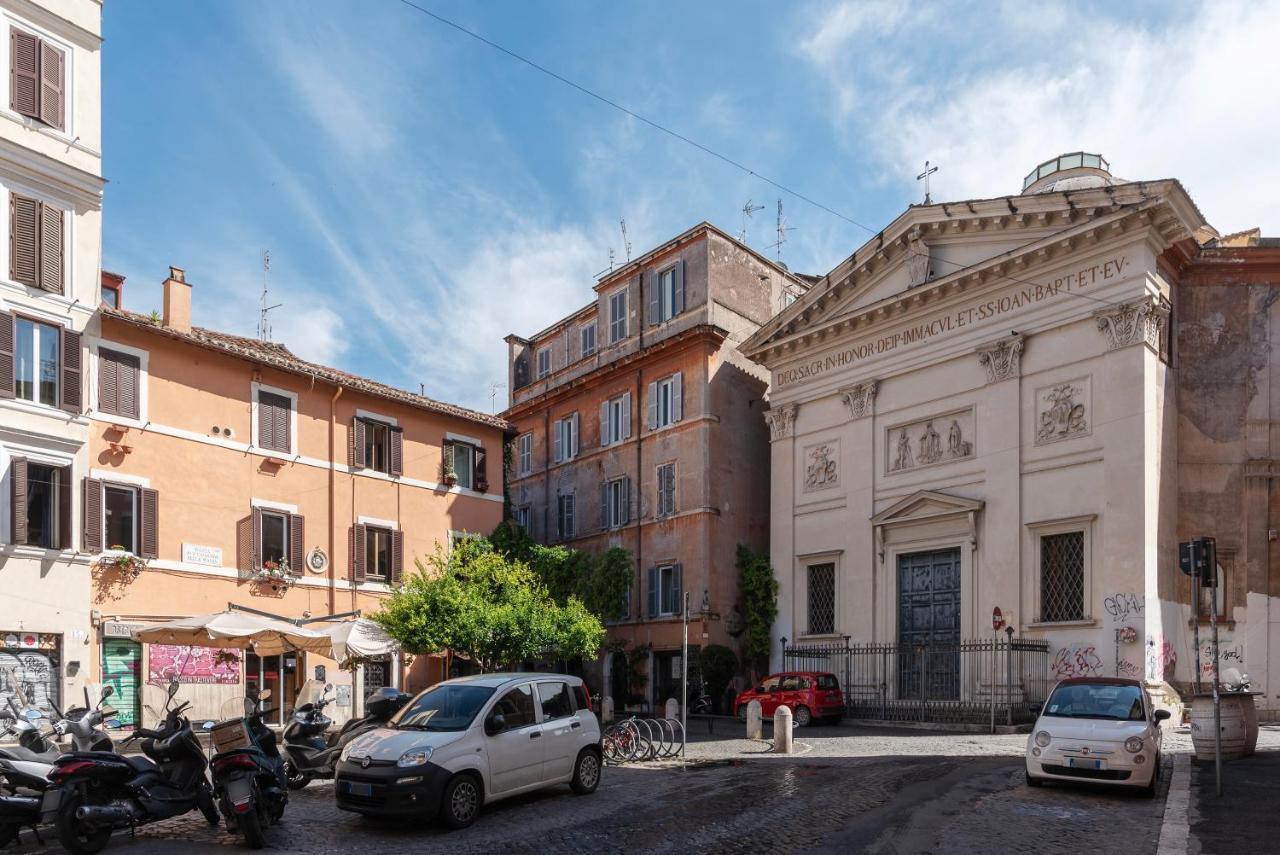 Trastevere Cozy Flat Rom Exteriör bild